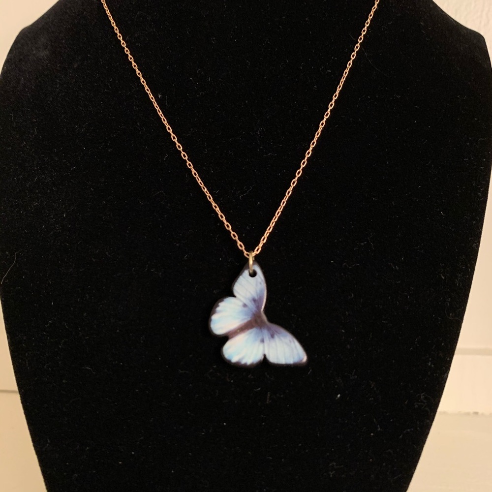 Butterfly Necklace - Picture 2 of 3